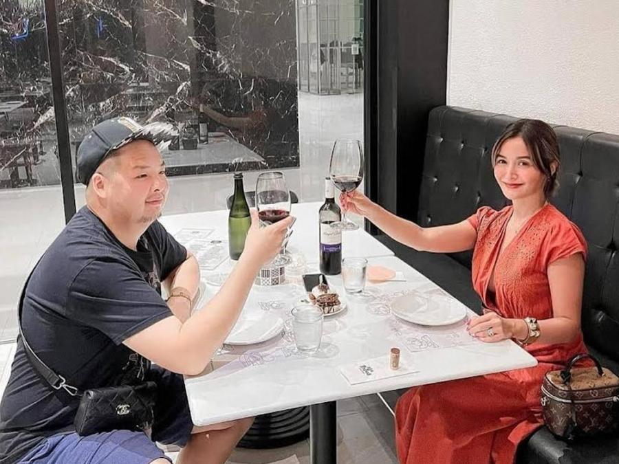 LOOK: Kris Bernal, husband Perry Choi visit 'Crash Landing On You