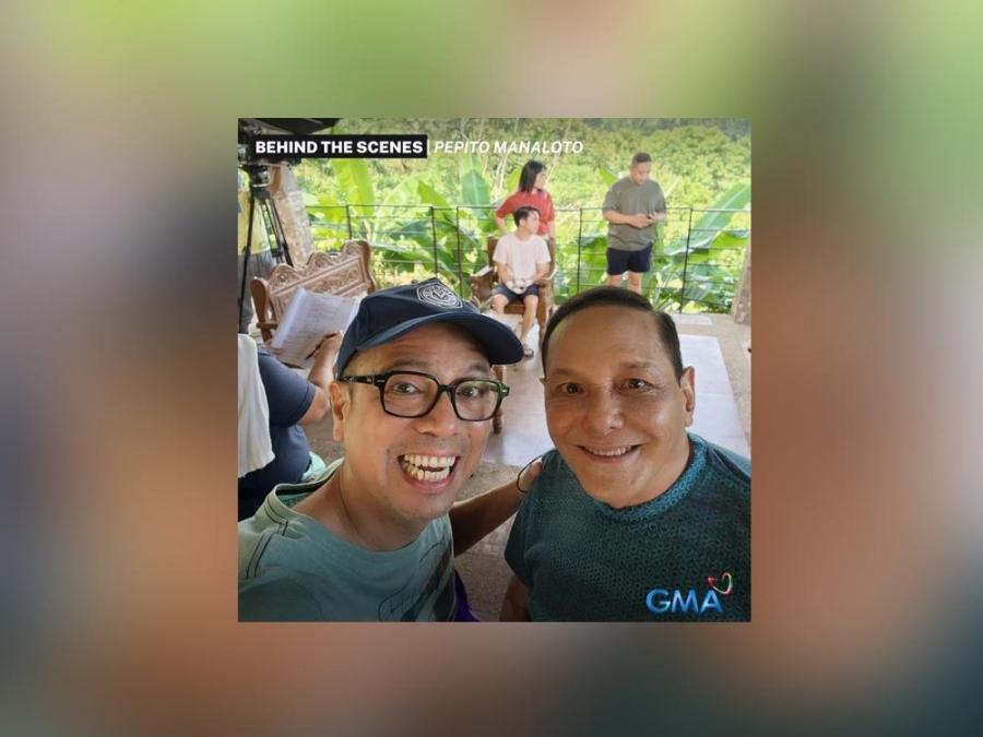 Pepito Manaloto Book 3 taping