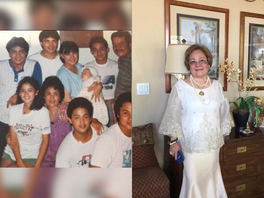 Sharon Cuneta and the Concepcion family