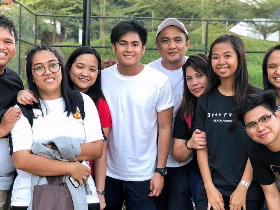 LOOK: Miguel Tanfelix spends birthday with fans at an athletic park ...