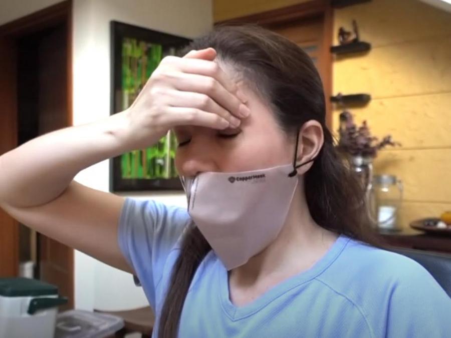 Carmina Villarroel swab test