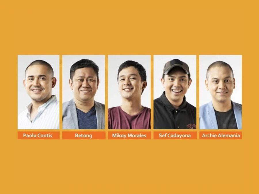 The boys of Bubble Gang