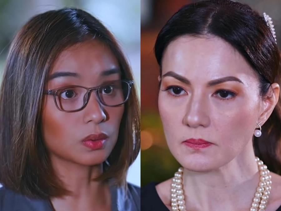 Pauline Mendoza and Carmina Villarroel 