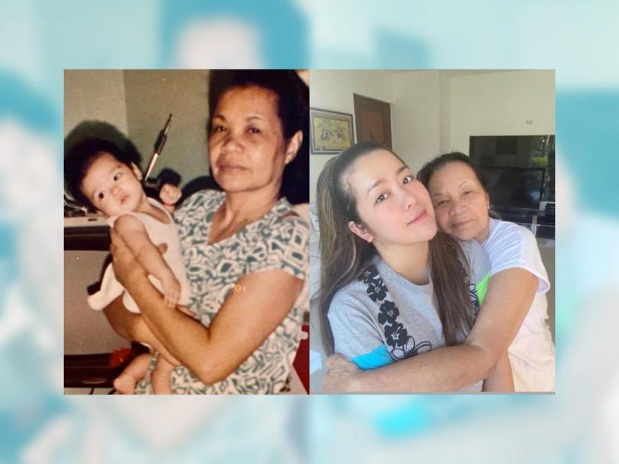 Angeline Quinto and Mama Bob