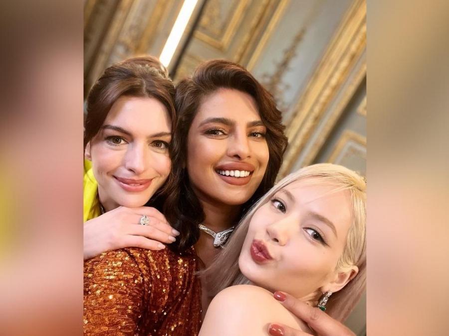 Lisa, Anne Hathaway, and Priyanka Chopra