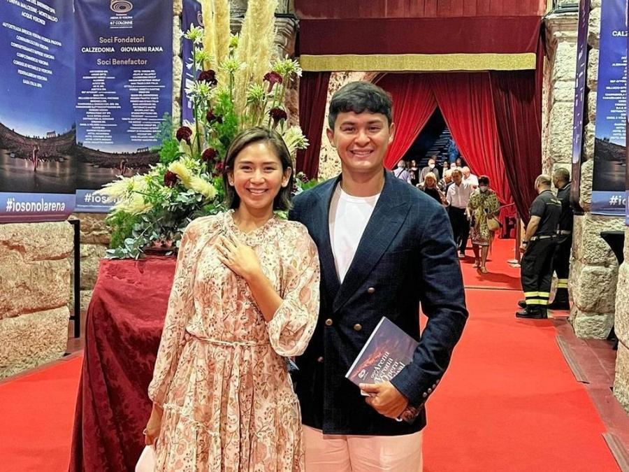 Matteo Guidicelli Shows First Opera Date With Wife Sarah Geronimo | GMA ...