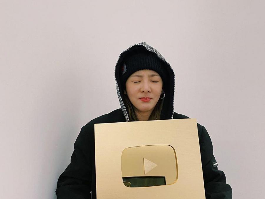 Sandara Park receives Gold Play Button from YouTube | GMA Entertainment