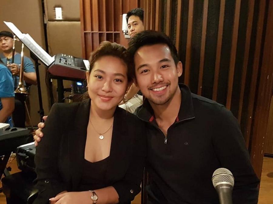 Ken Chan and Rita Daniela rehearse with Pops Fernandez and Martin Nievera