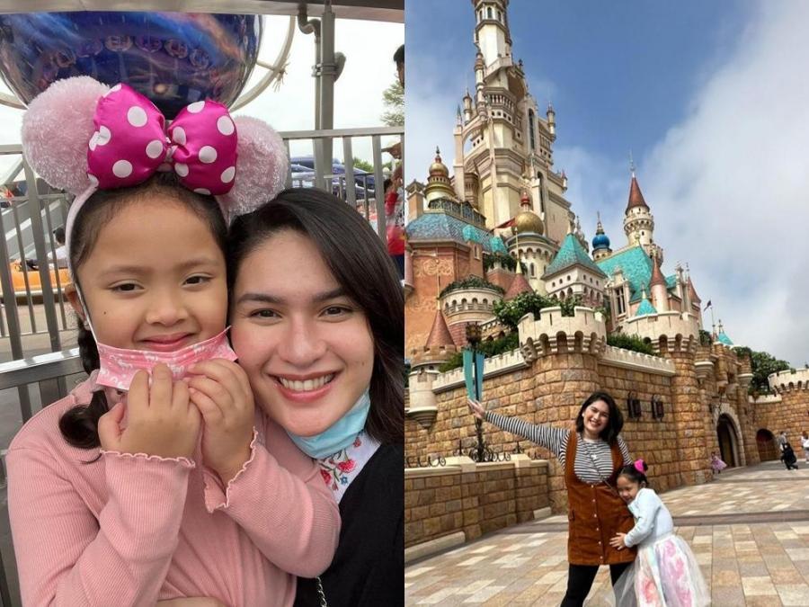 Pauleen Luna And Tali Spend Weekend At Hong Kong Disneyland Gma