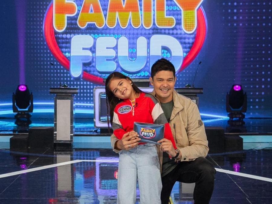 Dingdong Dantes reunites with Sienna Stevens on 'Family Feud' | GMA ...