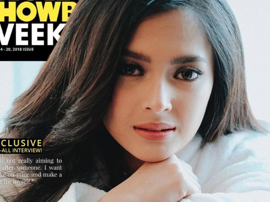 LOOK: Bianca Umali reveals it all on the cover of weekly showbiz ...