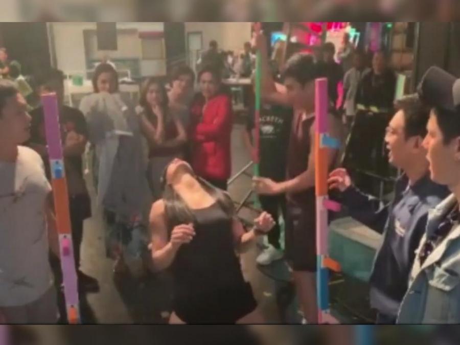 Bubble Gang boys and Lovely Abella