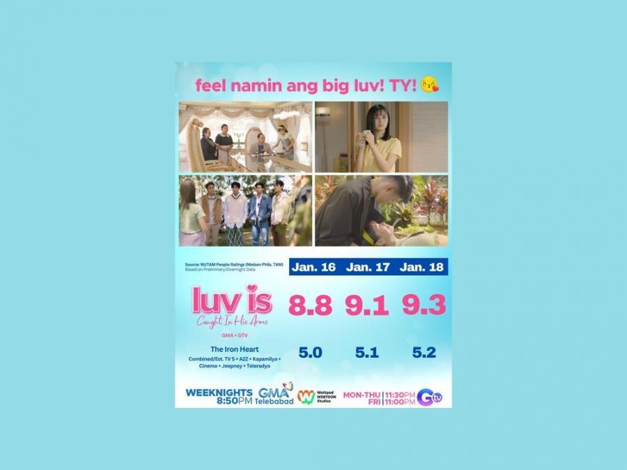 Luv is Caught in His Arms 