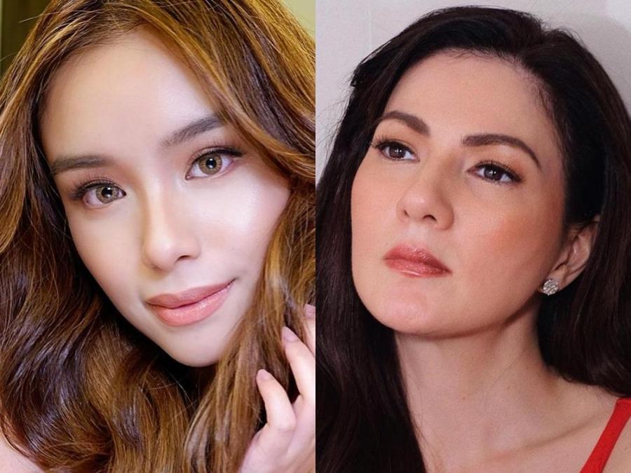 Pauline Mendoza and Carmina Villarroel 