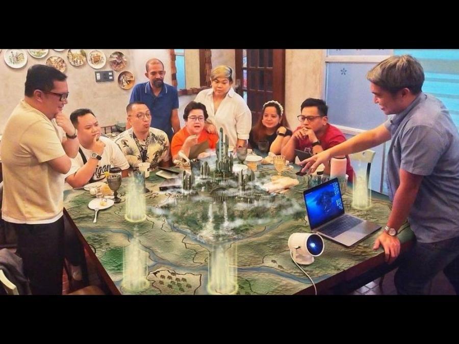 Direk Mark Reyes and team