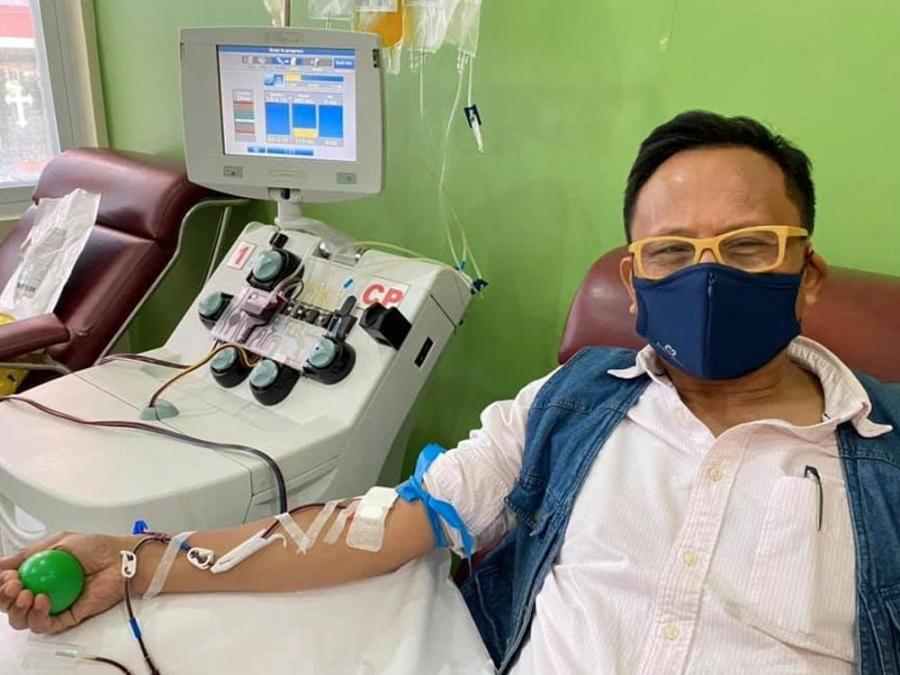 Howie Severino Donates Blood Plasma For The Last Time Gma Entertainment
