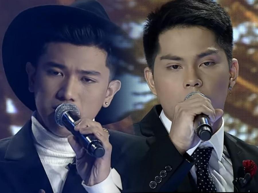 Jeremiah Tiangco and Nef Medina perform a duet in The Clash