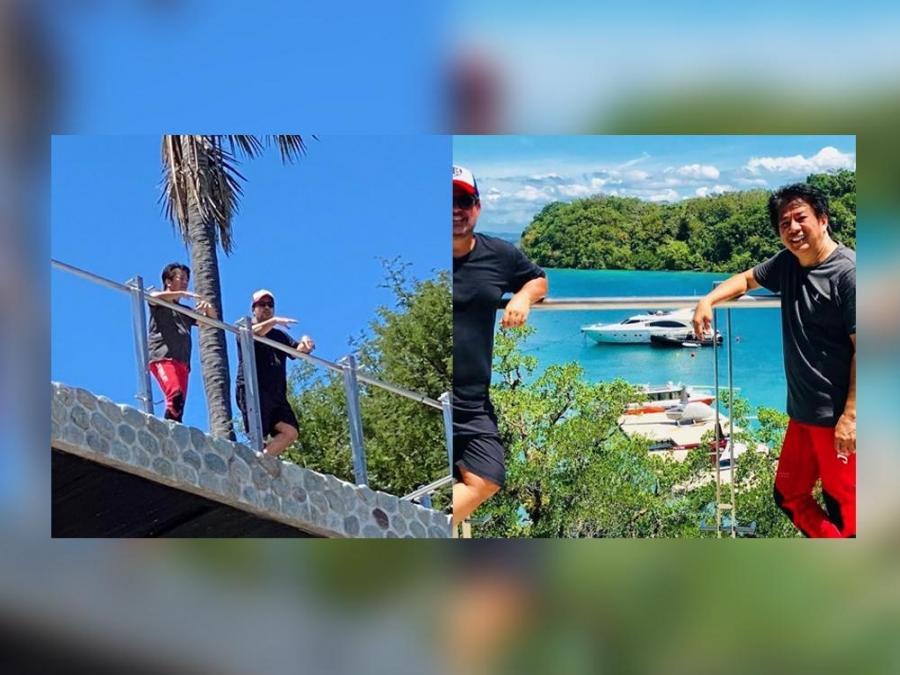 Willie Revillame and Aga Muhlach