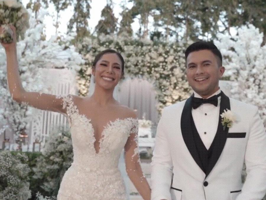 WATCH: Lucho Ayala and Emma Rueda's official wedding video | GMA ...