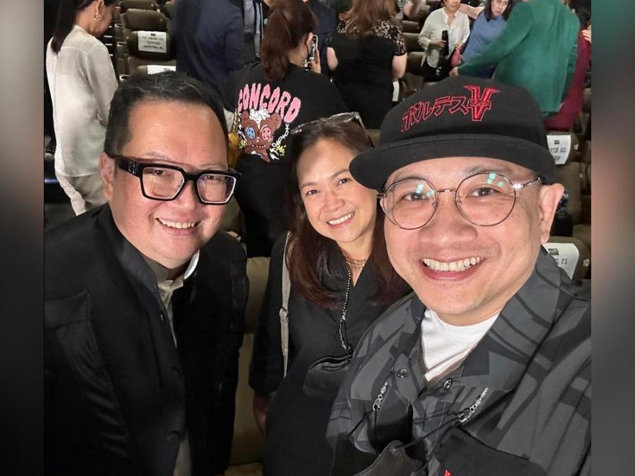 Michael V Carol Bunagan and Mark Reyes