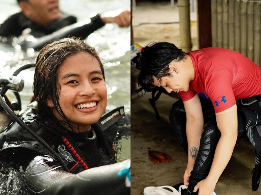 Khalil Ramos shares how he conquered his fear of the ocean from his