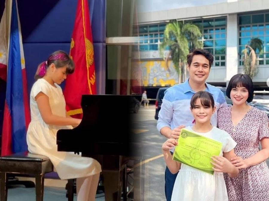 Ayesha Zara on the piano