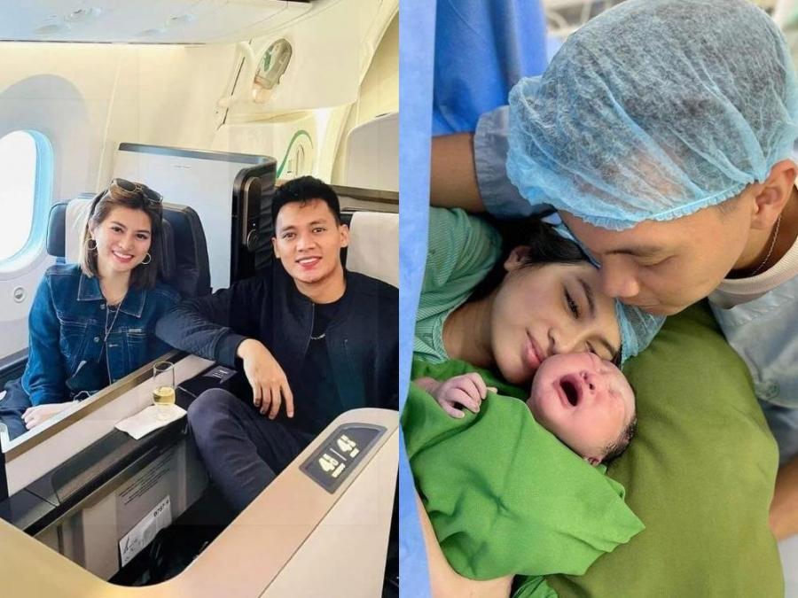 Scottie Thompson and Jinky Serrano welcome their first child | GMA ...