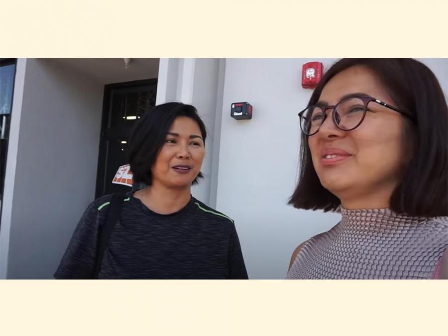 Princess Punzalan and Alice Dixson