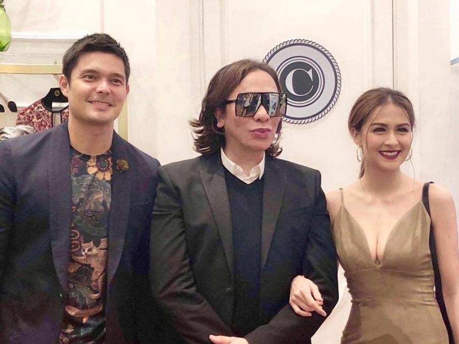 LOOK: Marian Rivera and Dingdong Dantes spotted with Michael Cinco ...