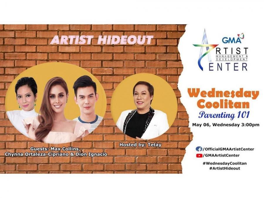 Chynna Ortaleza Dion Ignacio Max Collins in Artist Hideout