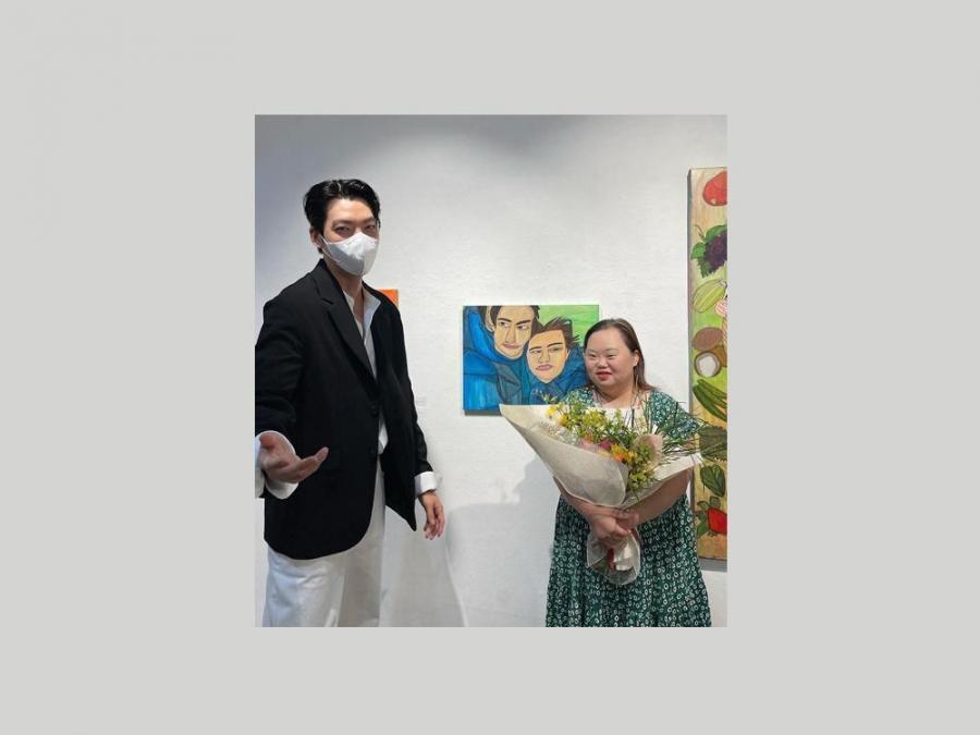 Kim Woo-bin and Jung Eun-hye