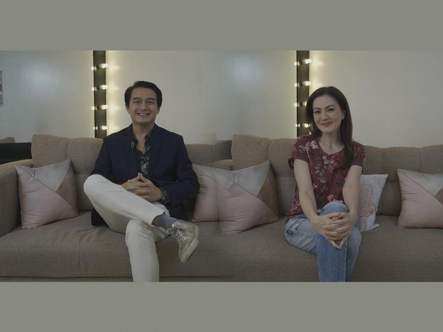 Dominic Ochoa and Carmina Villarroel 