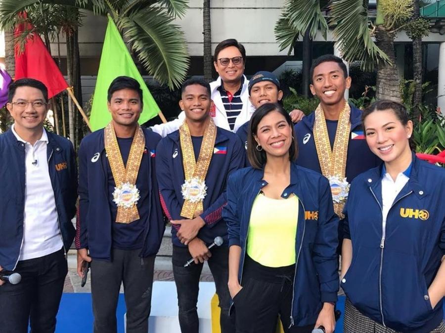 SEA Games medalists in Unang Hirit