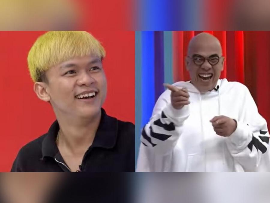 Buboy Villar and Boy Abunda