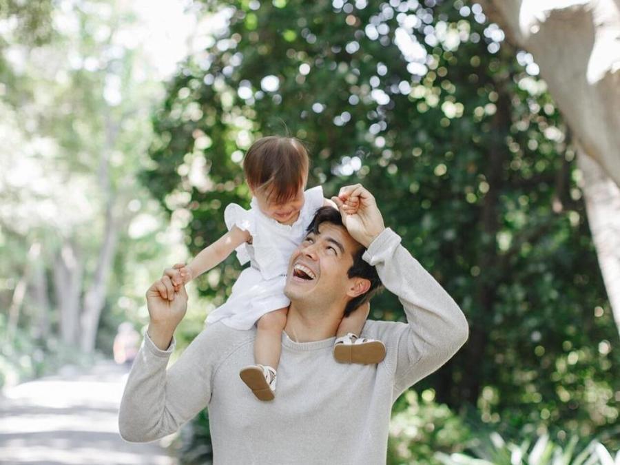 Dahlia Amelie Heusaff and Erwan Heusaff