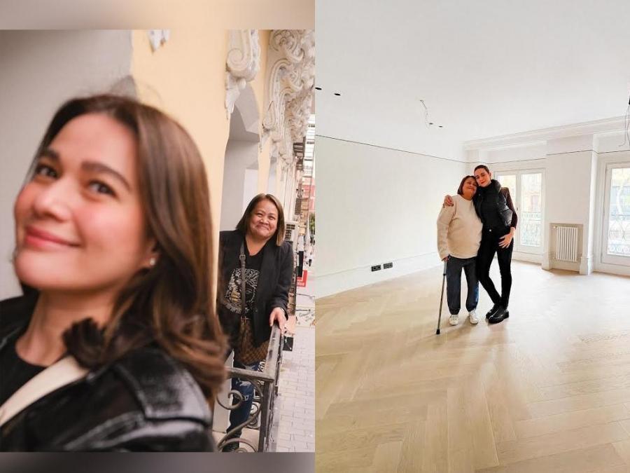 Bea Alonzo finally brings her mom to their new apartment in Spain | GMA ...