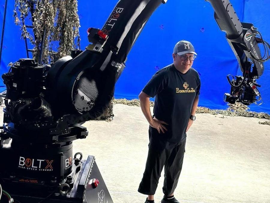 Direk Mark Reyes camera test for Sanggre