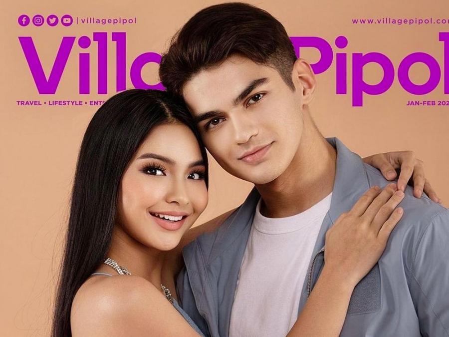 Althea Ablan and Bruce Roeland on the cover of Village Pipol
