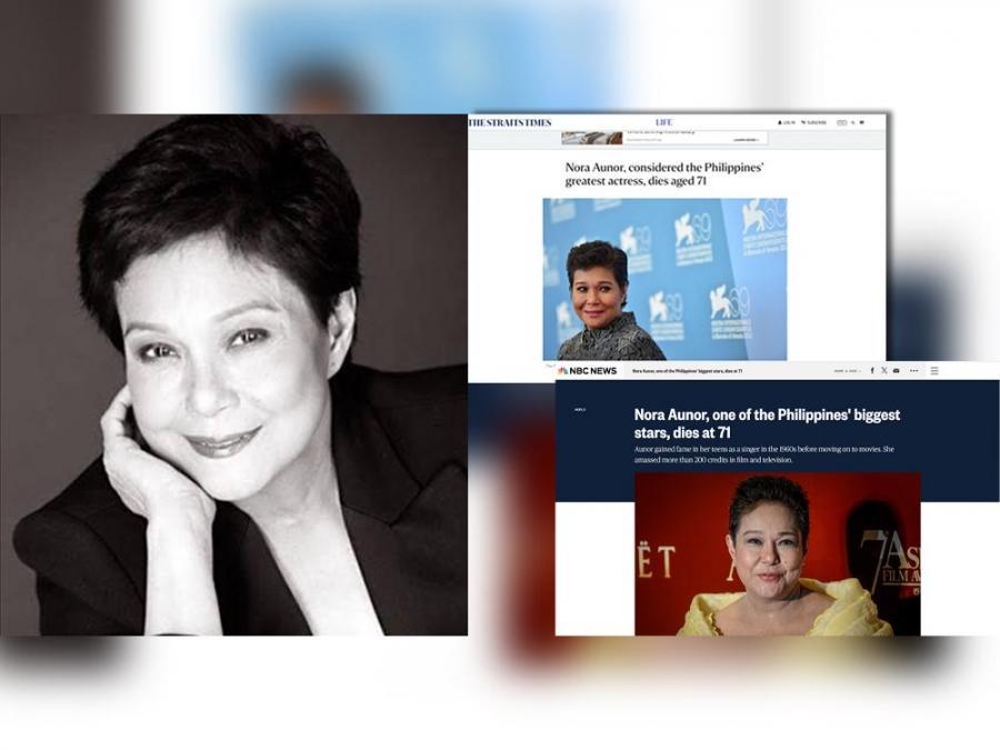 International media mark the death of Nora Aunor | GMA Entertainment