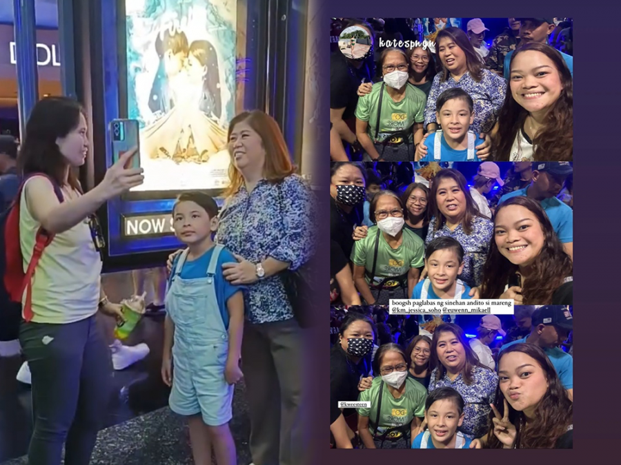 Firefly child star Euwenn Mikaell and Jessica Soho