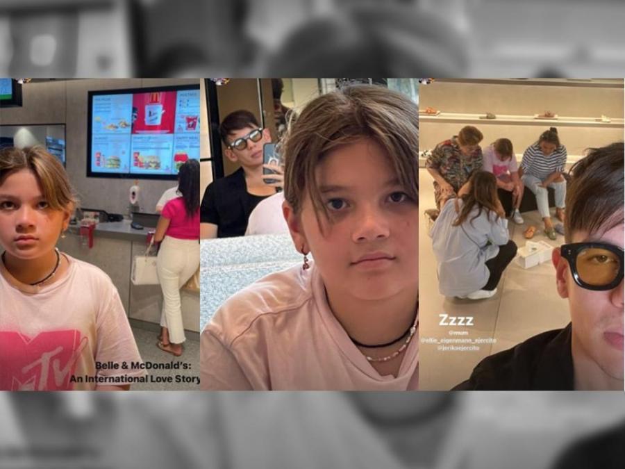 Jake Ejercito and daughter Ellie