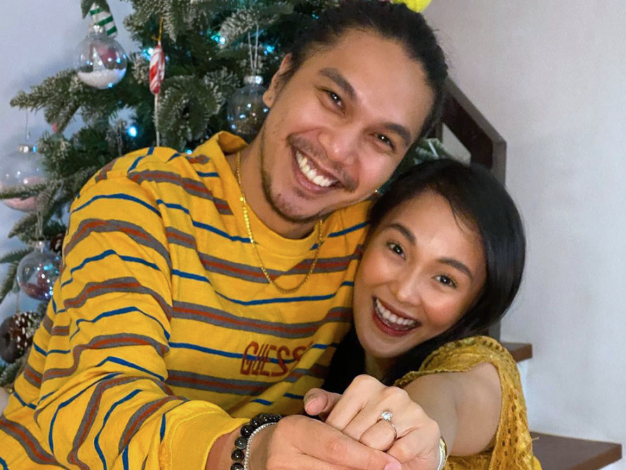Lovely Abella and Benj Manalo engagement