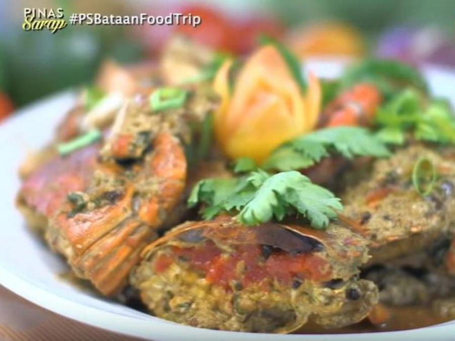 Seafood dishes in Pinas Sarap