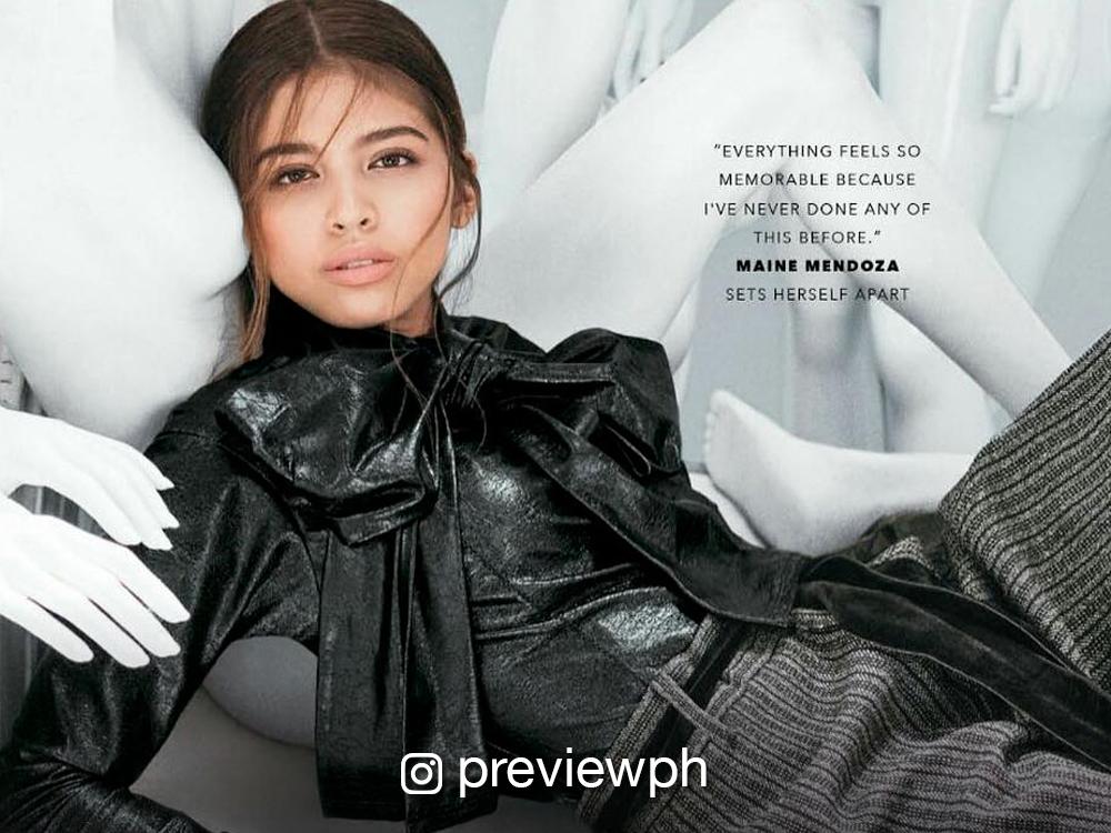 Watch Behind The Scenes Of Maine Mendozas Pictorial For A Lifestyle Magazine Gma Entertainment 