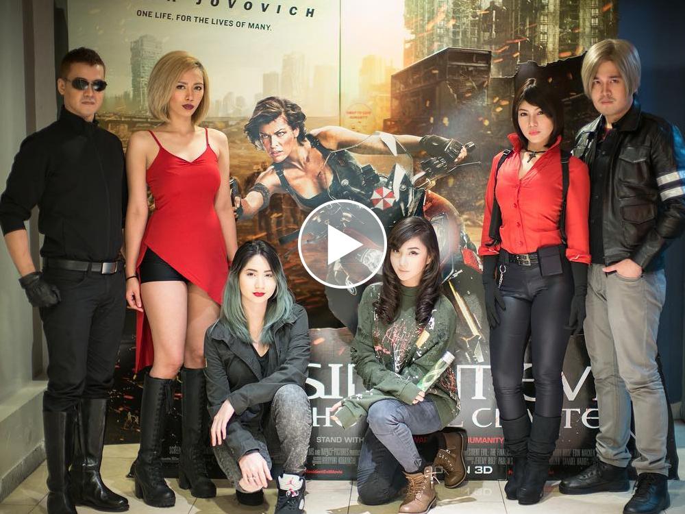 Filipina cosplayers among the cast of 'Resident Evil: The Final