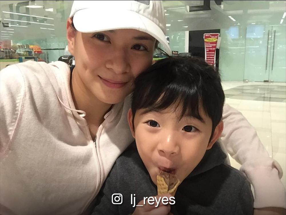 WATCH: LJ Reyes goes snowboarding with son Aki | GMA Entertainment
