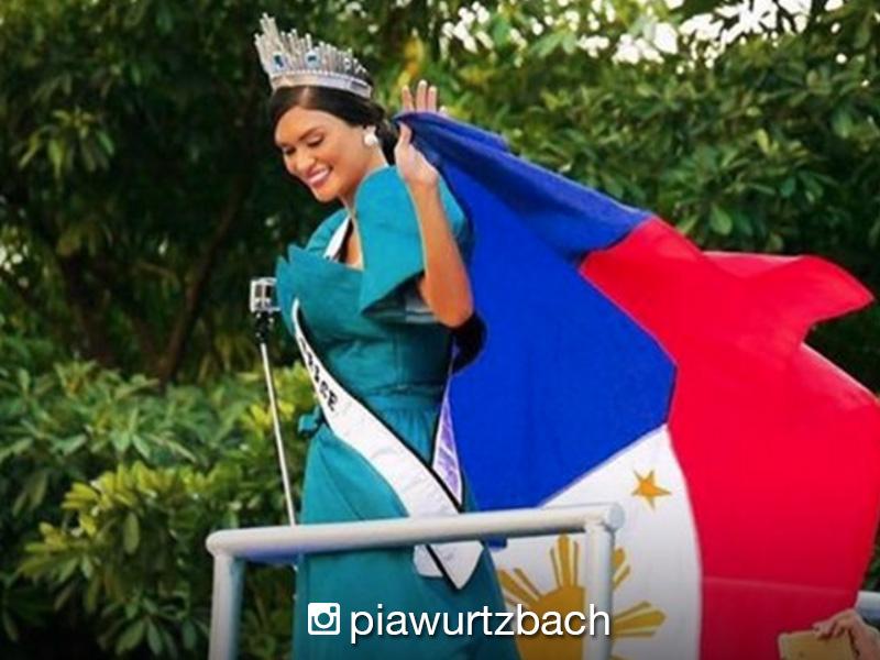 Pia Wurtzbach is "most followed Miss Universe ever" with 2M followers