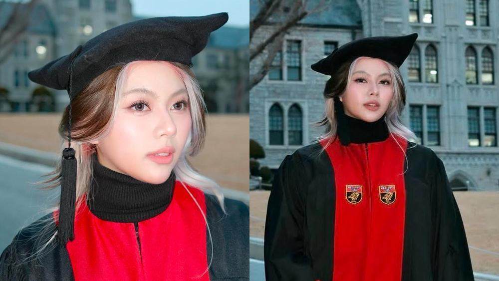 Chloe San Jose completes studies at Korea University in Seoul
