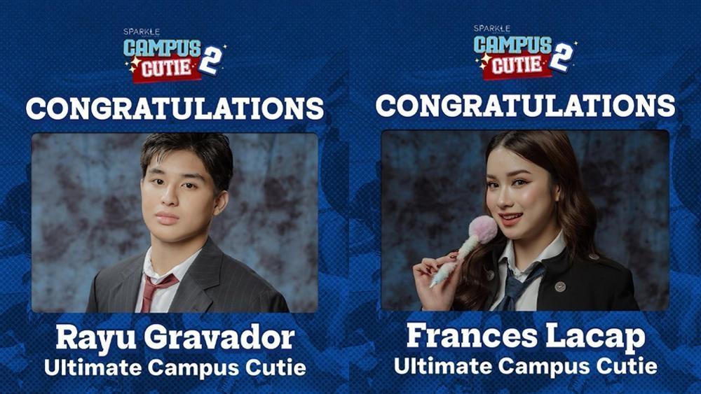 Rayu Gravador, Frances Lacap named Ultimate Campus Cuties