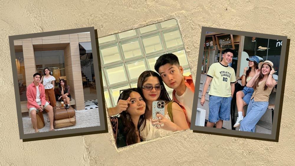 Shaira Diaz, Kaloy Tingcungco, and Jenzel Angeles